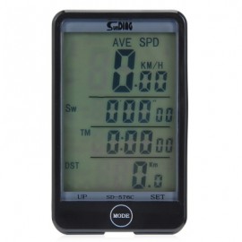 SD - 576C Waterproof Mode Touch Wireless Bicycle Computer Odometer